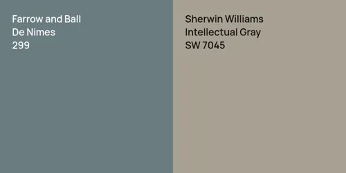 299 De Nimes vs SW 7045 Intellectual Gray