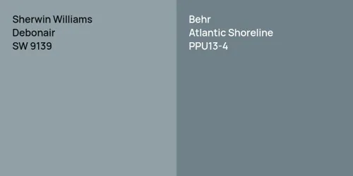 SW 9139 Debonair vs PPU13-4 Atlantic Shoreline