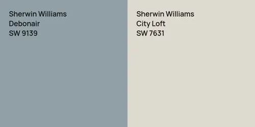 SW 9139 Debonair vs SW 7631 City Loft