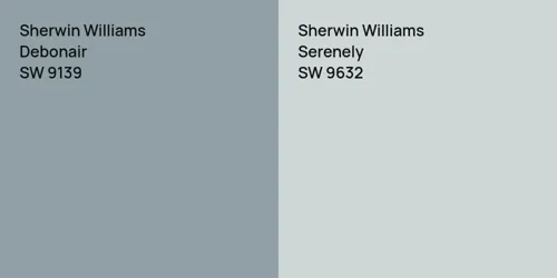 SW 9139 Debonair vs SW 9632 Serenely