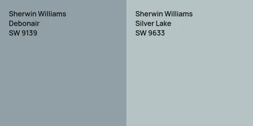 SW 9139 Debonair vs SW 9633 Silver Lake