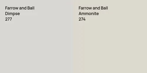 277 Dimpse vs 274 Ammonite