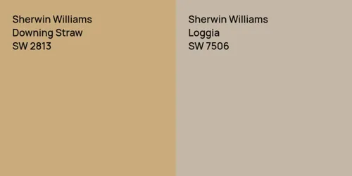 SW 2813 Downing Straw vs SW 7506 Loggia