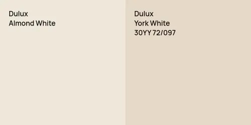 null Almond White vs 30YY 72/097 York White