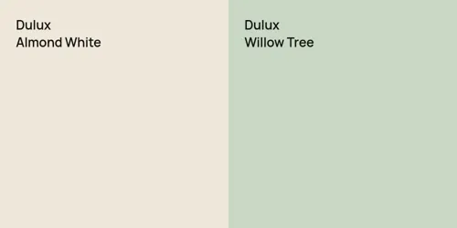 null Almond White vs null Willow Tree