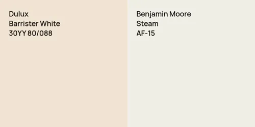 30YY 80/088 Barrister White vs AF-15 Steam