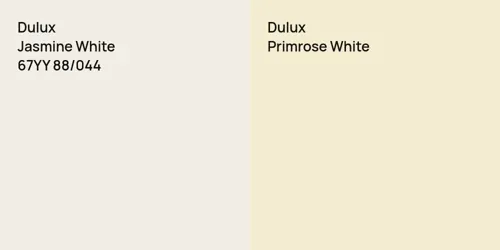 67YY 88/044 Jasmine White vs null Primrose White