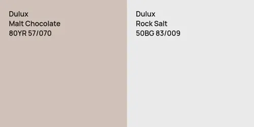 80YR 57/070 Malt Chocolate vs 50BG 83/009 Rock Salt