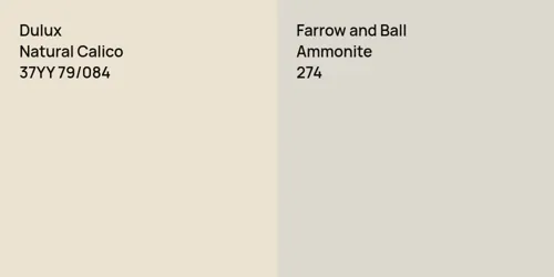 37YY 79/084 Natural Calico vs 274 Ammonite