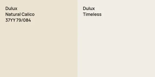 Dulux Natural Calico vs. Dulux Natural Calico comparison