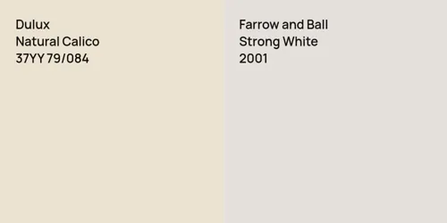 37YY 79/084 Natural Calico vs 2001 Strong White