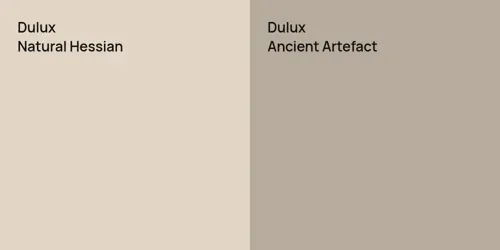 null Natural Hessian vs null Ancient Artefact