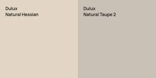 null Natural Hessian vs null Natural Taupe 2