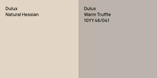 null Natural Hessian vs 10YY 46/041 Warm Truffle