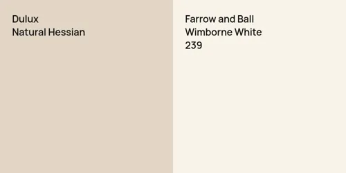 null Natural Hessian vs 239 Wimborne White