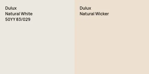 50YY 83/029 Natural White vs null Natural Wicker