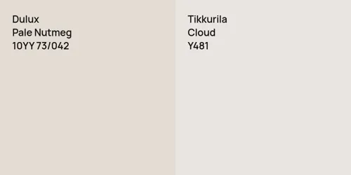 10YY 73/042 Pale Nutmeg vs Y481 Cloud