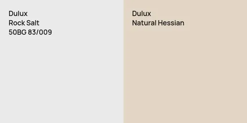 50BG 83/009 Rock Salt vs null Natural Hessian