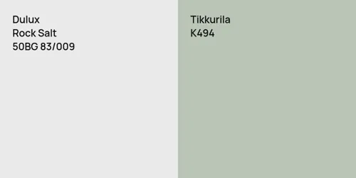 50BG 83/009 Rock Salt vs K494 