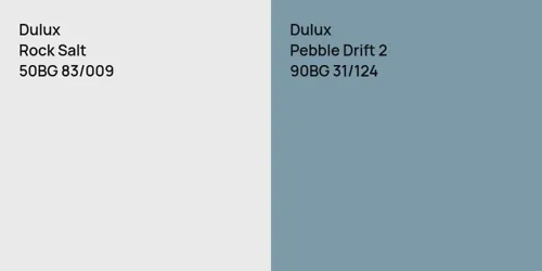 50BG 83/009 Rock Salt vs 90BG 31/124 Pebble Drift 2