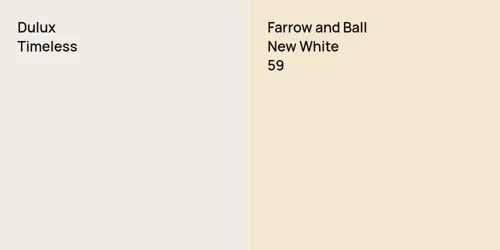 null Timeless vs 59 New White