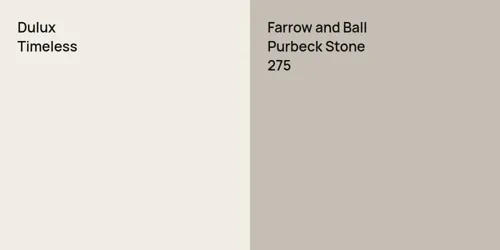 null Timeless vs 275 Purbeck Stone