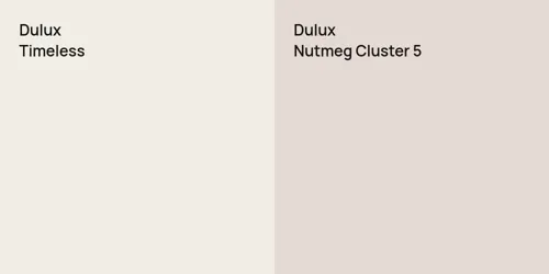 null Timeless vs null Nutmeg Cluster 5