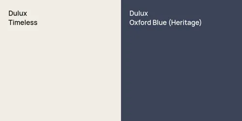 null Timeless vs null Oxford Blue (Heritage)