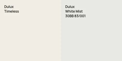 null Timeless vs 30BB 83/001 White Mist