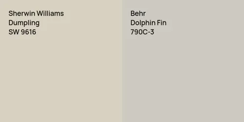 SW 9616 Dumpling vs 790C-3 Dolphin Fin