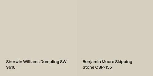 SW 9616 Dumpling vs CSP-155 Skipping Stone