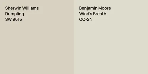 SW 9616 Dumpling vs OC-24 Wind's Breath