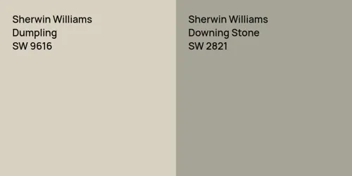 SW 9616 Dumpling vs SW 2821 Downing Stone