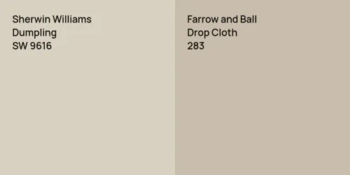 SW 9616 Dumpling vs 283 Drop Cloth