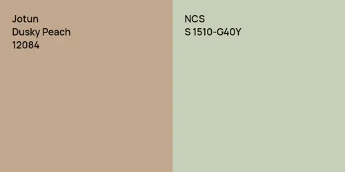 12084 Dusky Peach vs S 1510-G40Y 