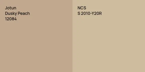 12084 Dusky Peach vs S 2010-Y20R 