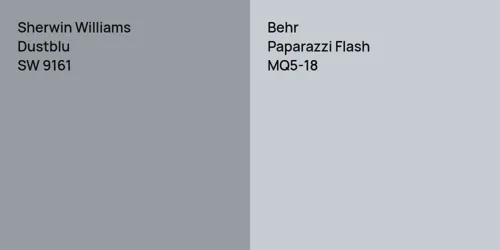 SW 9161 Dustblu vs MQ5-18 Paparazzi Flash