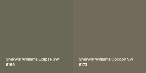 SW 6166 Eclipse vs SW 6173 Cocoon