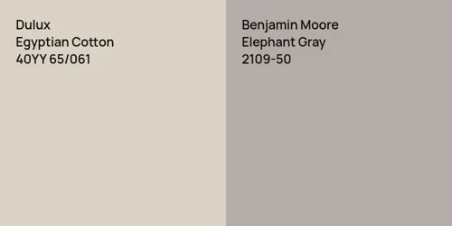 40YY 65/061 Egyptian Cotton vs 2109-50 Elephant Gray