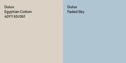 40YY 65/061 Egyptian Cotton vs null Faded Sky