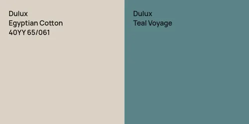 40YY 65/061 Egyptian Cotton vs null Teal Voyage