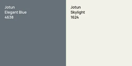 4638 Elegant Blue vs 1624 Skylight