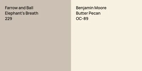 229 Elephant's Breath vs OC-89 Butter Pecan