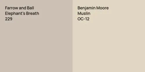 229 Elephant's Breath vs OC-12 Muslin