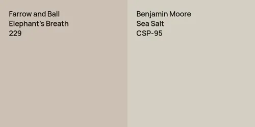 229 Elephant's Breath vs CSP-95 Sea Salt