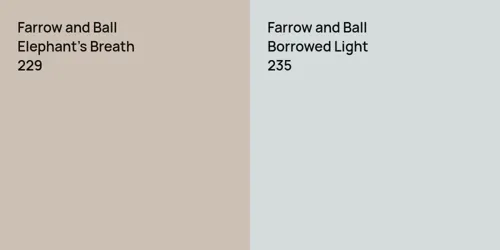 229 Elephant's Breath vs 235 Borrowed Light