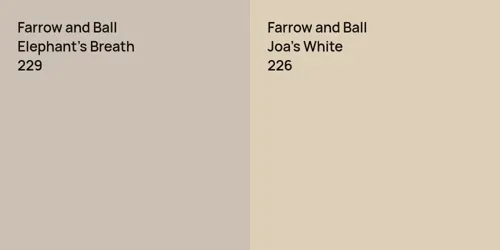 229 Elephant's Breath vs 226 Joa's White