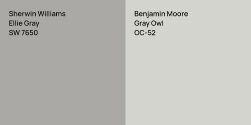 SW 7650 Ellie Gray vs OC-52 Gray Owl