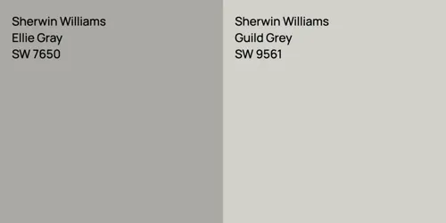 SW 7650 Ellie Gray vs SW 9561 Guild Grey