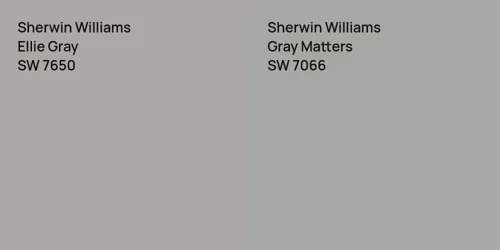 SW 7650 Ellie Gray vs SW 7066 Gray Matters